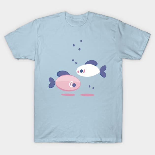 Swimming fish T-Shirt by JakoRila